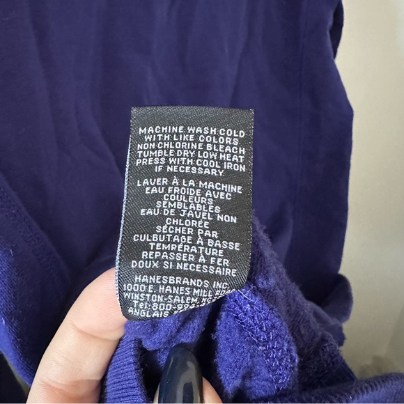 Women’s purple champion hoody zip up size M - Picture 5 of 6